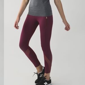 Lululemon Inspire Tight II (Mesh)Dashing Purple